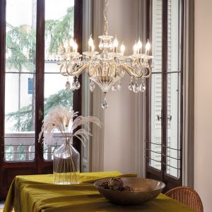 IDEAL LUX  Lampy Wiszące IDEAL LUX NEGRESCO ORO